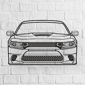 American Muscle Car Dxf - American Muscle Car Svg - Digital Download Pdf, Dxf, Cdr, Ai, Svg - Laser CNC Plasma Waterjet