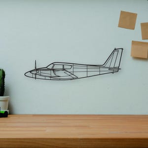pa-30 twin comanche SVG DXF Airplane Model | CNC Laser Cut File