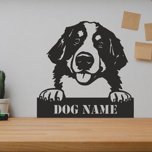 Berner Sennenhund SVG / DXF - Digitaler Download Pdf, Dxf, Cdr, Ai, svg - Laser CNC Plasmen Wasserstrahl - Berner Sennenhund Dxf - Hund svg