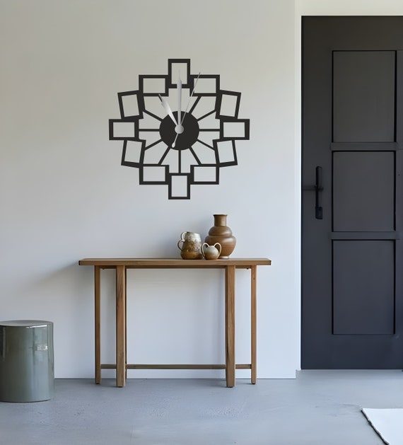 Orologio da parete SVG/DXF Download digitale (Dxf, Svg, Pdf, Cdr