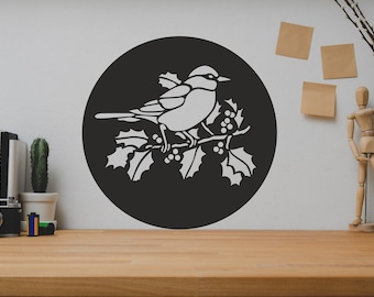 Bird  SVG/DXF - Digital Download (Dxf, Svg, Pdf, Cdr, Ai) - Laser CNC Plasma Waterjet-Bird Dxf-Bird Svg - Dxf files - Svg files-vector files