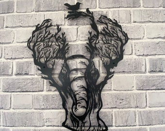 Elephant SVG/DXF - Digital Download Pdf, Dxf, Cdr, Ai, Svg - Laser CNC Plasma Waterjet - Elephant Dxf - Elephant Svg-metal cutting-Dxf Files
