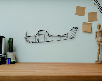 R182 SVG DXF Airplane Model | CNC Laser Cut File