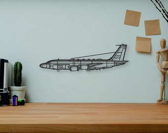 RC-135 SVG Dxf Airplane Model | CNC Laser Cut File