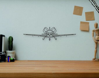 SR22T G6 SVG DXF Airplane Model | CNC Laser Cut File