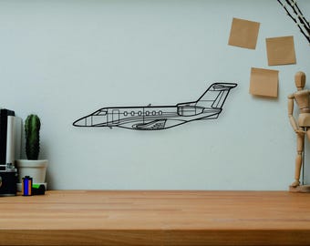 Pilatus PC-24 SVG Dxf Airplane Model | CNC Laser Cut File