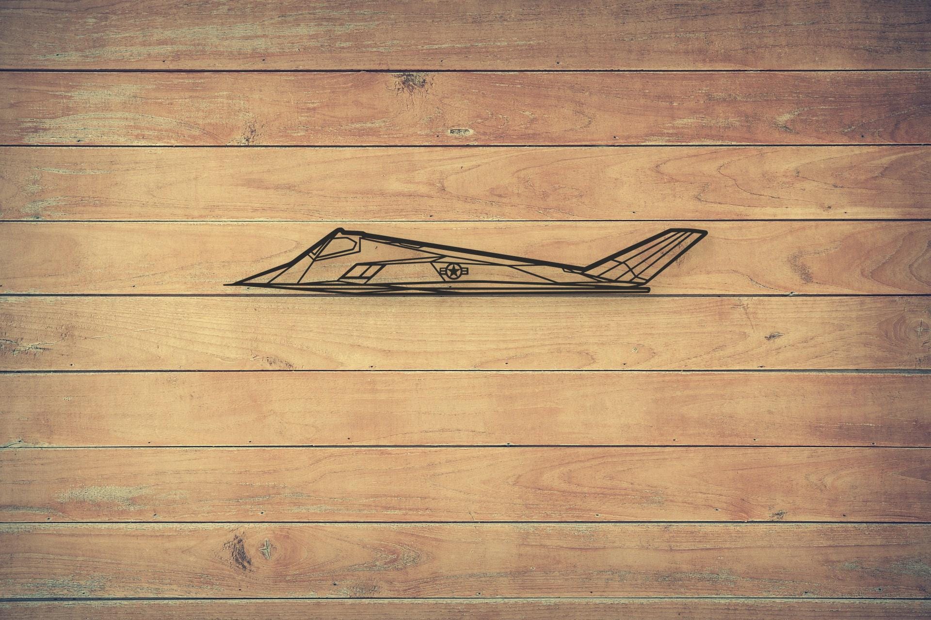Lockheed F-117 Nighthawk SVG DXF Airplane Model | CNC Laser Cut File - Etsy