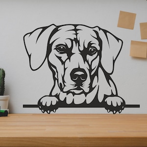 Dog SVG/DXF - Digital Download Pdf, Dxf, Cdr, Ai, Svg - Laser CNC Plasma Waterjet - Dog Dxf - Dog Svg - metal cutting - Dxf Files -Svg Files
