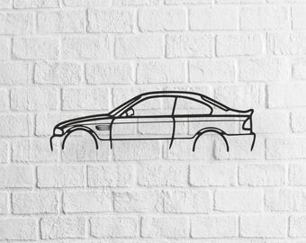 Voiture Dxf - voiture 3 Svg - téléchargement numérique Pdf, Dxf, Cdr, Ai, Svg - Laser CNC Plasma jet d'eau - fichiers vectoriels de voiture