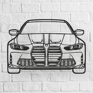 M3 2022 SVG/DXF  - M3 2022 Dxf - M3 2022 Svg - Digital Download Pdf, Dxf, Cdr, Ai, Svg - Laser CNC Plasma Waterjet - Car Vector Files