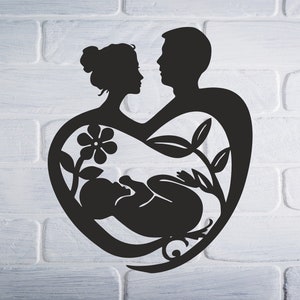 Family SVG/DXF - Digital Download (Dxf, Svg, Pdf, Cdr, Ai) - Laser CNC Plasma Waterjet - Family Dxf - Family Svg - Dxf Files - Svg Files