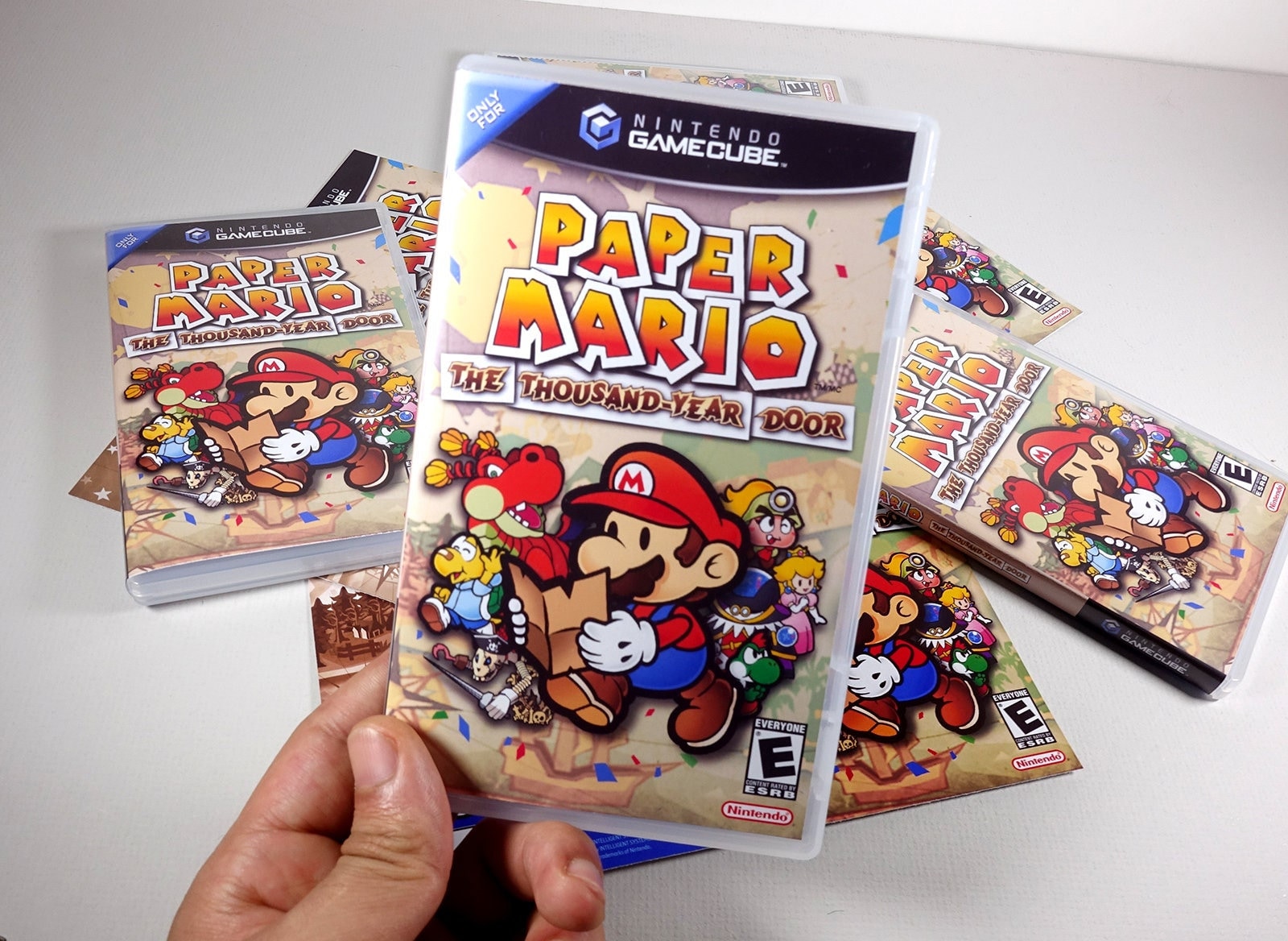 Boîtier Gamecube Paper Mario Porte Millénaire – Pour Remplacer Ta Boîte !