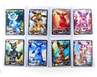 Waifu Wonders Vol 1: Elite Eeveelutions | Custom Full Art Promo Cards | Adult Collectibles | All 8 Evolutions Included