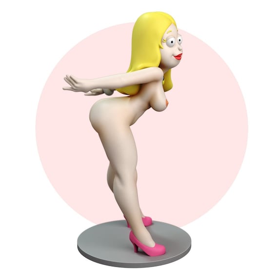 Sexy American Dad Francine Porn - Francine Smith Figurine American Dad 3D Printed Solid - Etsy
