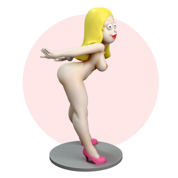 American Dad Francine Porn Text - Francine Smith Figurine American Dad 3D Printed Solid - Etsy