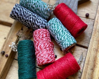 Handmade Natural Jute Twine, Hessian Twine, Sisal String, Cotton Twine, Recycled Twine , Gift String, Multipurpose String,