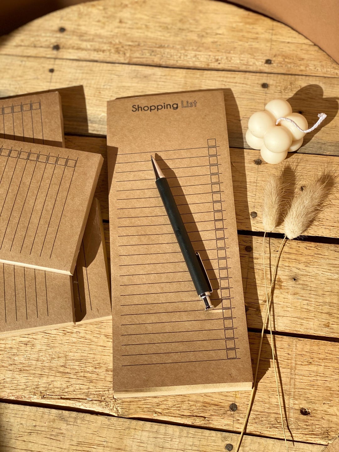 Lot De 6 Blocs-Notes Magnétiques Morandi – Liste De Courses & To-Do 50 Feuilles Chacun (300 Au Total)