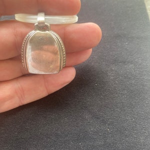 Vintage Webster Sterling silver baby rattle