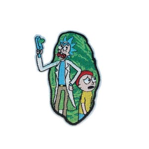 Rick and Morty Iron On Patch