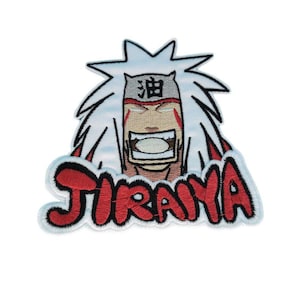 Jiraiya from Naruto Iron On Patch