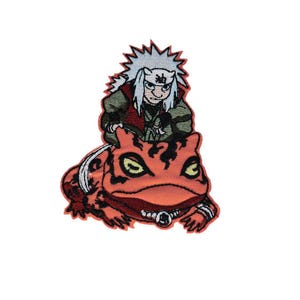 Jiraya from Naruto Iron On Patch