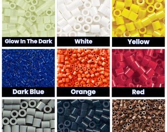 Perler Beads 6,000 Count Bag (5mm) – Bulk Fuse Beads for Melty Bead Crafts & Pixel Art | Choose Color