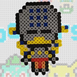 Zenyatta Small Perler