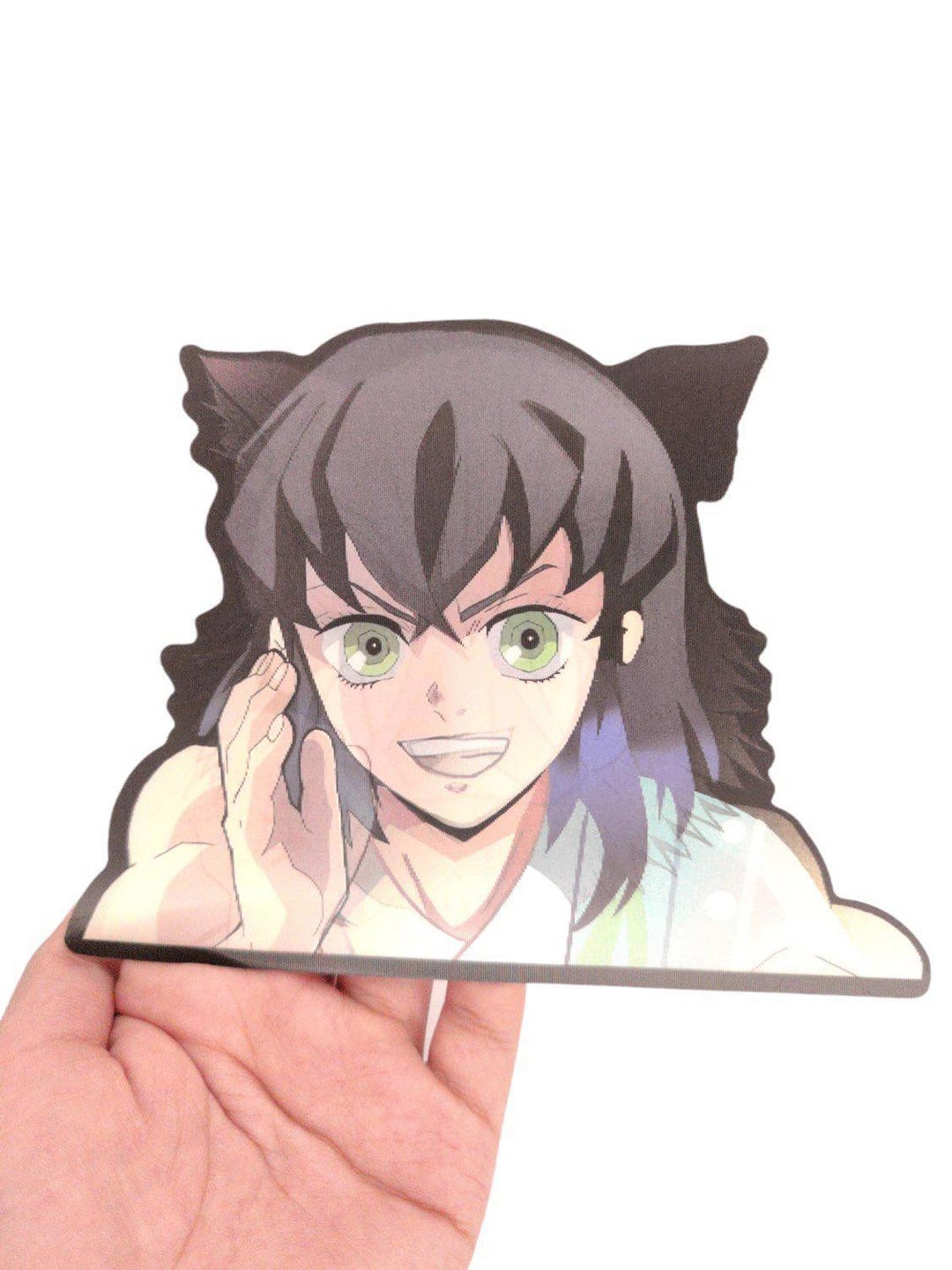 Inosuke DS Slayer 3D Motion Peeker Sticker - Etsy