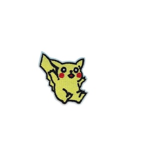 Poke Pika Iron On Patch