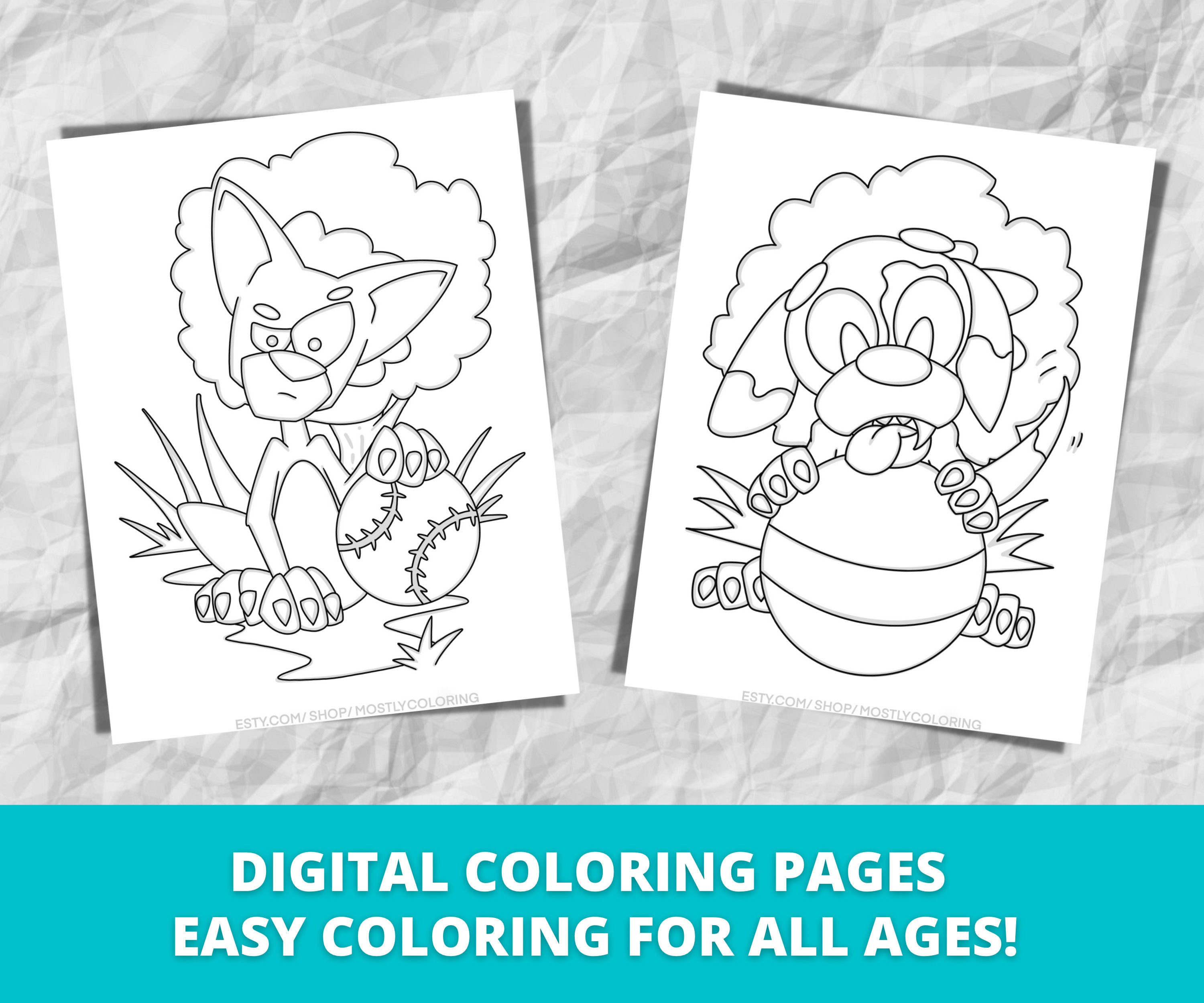 10 Captivating Cartoon Animal Coloring Pages for Creative Kids