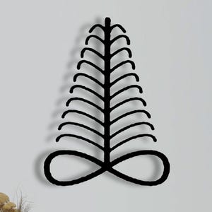 Aya Symbol Metal Wall Art: African Adinkra Fern Decor - Etsy