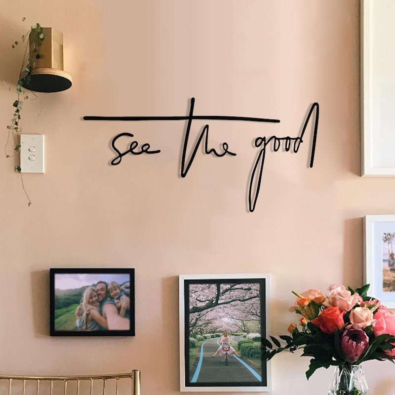 Bathroom Wall Words - Etsy