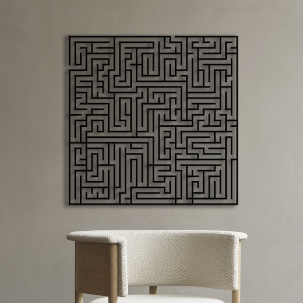 Labyrinth Wall Art - Etsy