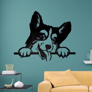 Dog Metal Wall Art: Farmhouse Pet Sign, New Home Decor