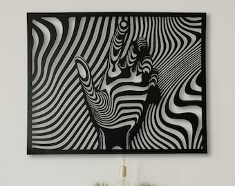Abstract Metal Hand Wall Art: Contemporary Sculpture