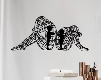 Children Inside Us Metal Sign: Philosophical Wall Art, Inner Child