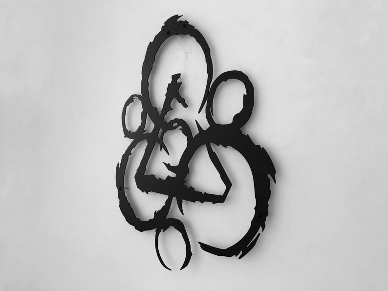 Coheed and Cambria Metal Wall Art: Keywork Logo, Rock Music Decor - Etsy