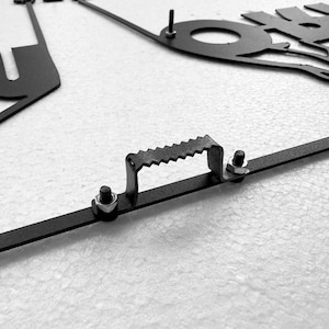 Teamwork Metal Wall Art: Modern Office Decor, Business Gift image 9