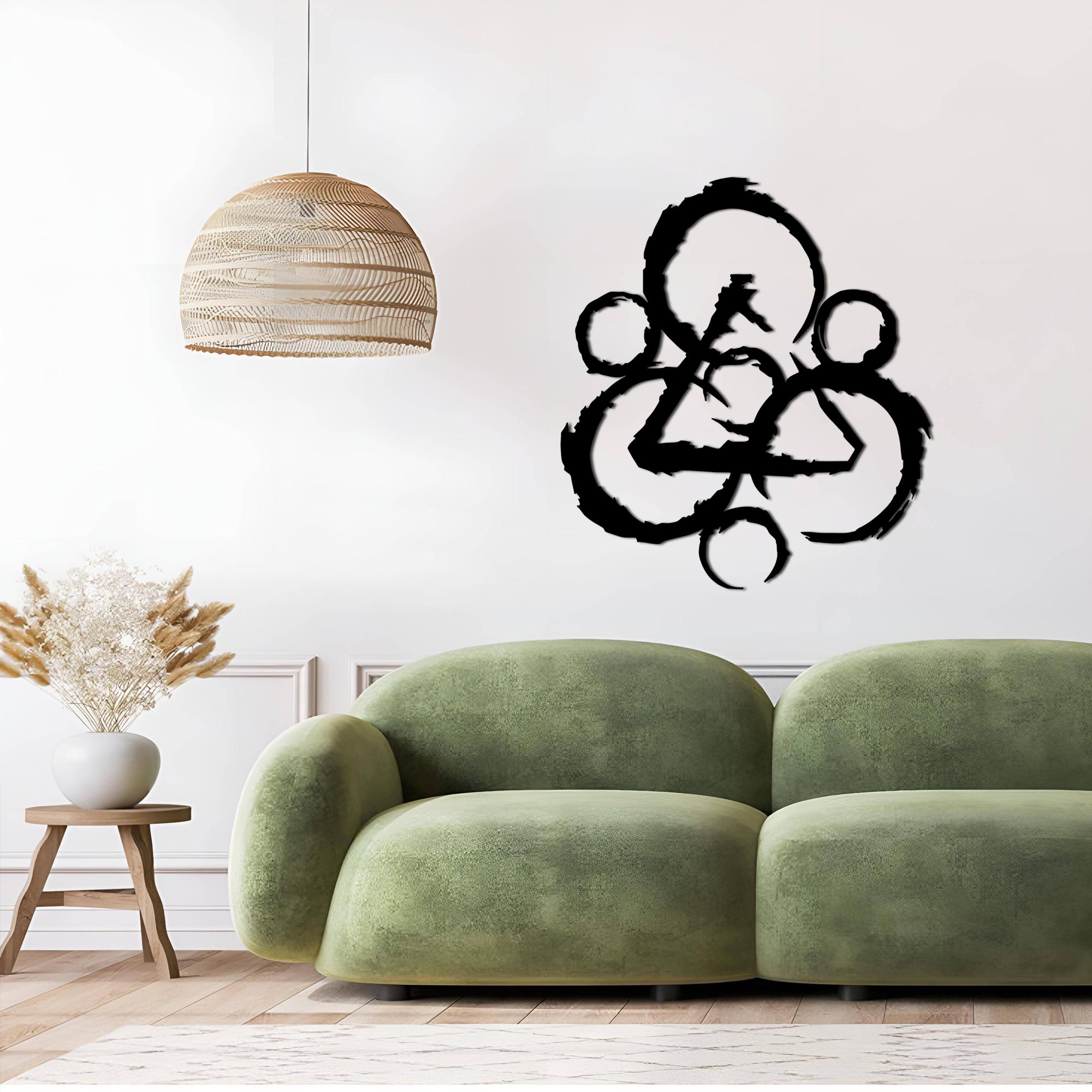 Coheed and Cambria Metal Wall Art: Keywork Logo, Rock Music Decor - Etsy
