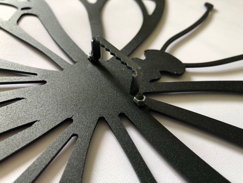 Butterfly Metal Wall Art Wedding Gift Metal Butterfly Wall Etsy