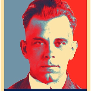 Gangster &quot;Hope&quot; Poster John Dillinger Print on Metal Sign Plate