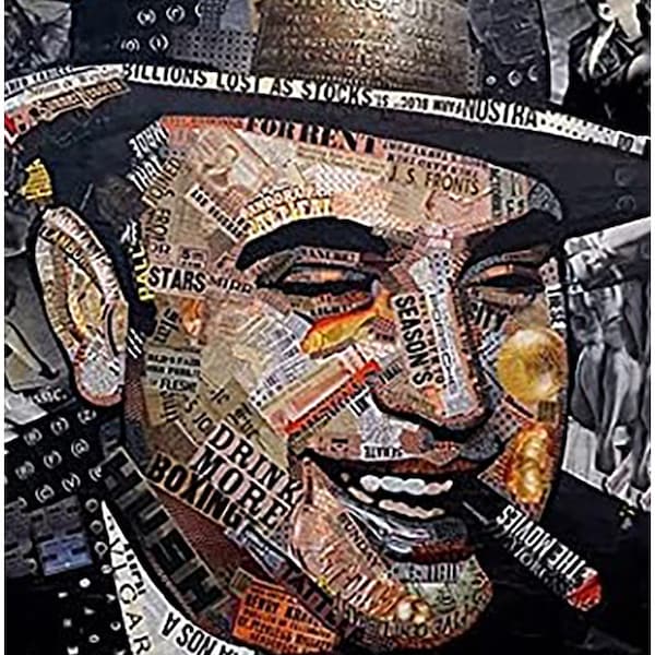 Al Capone Pop Art Metal Poster Wall Sign Gangster