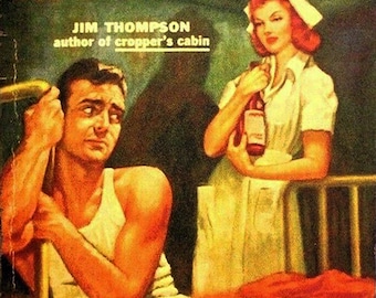 Colgador de pared metálico de portada de Pulp Art de 1953 Los Alcohólicos