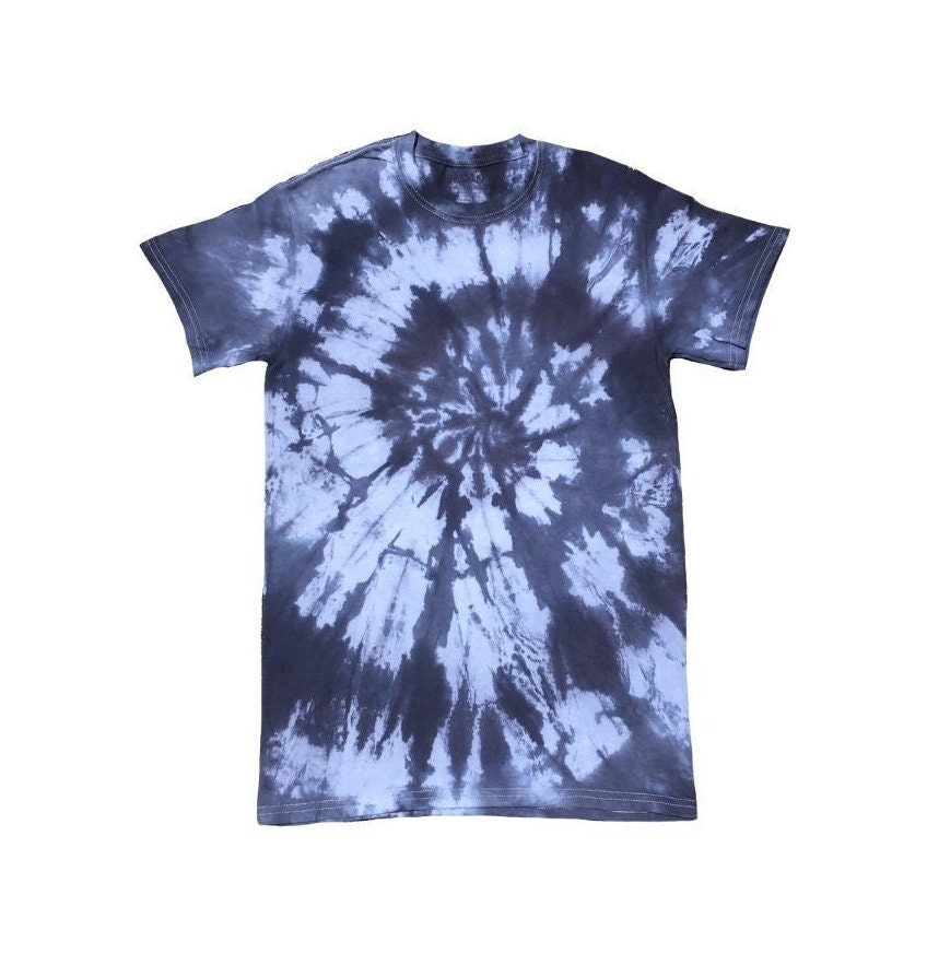 Navy Tie Dye T Shirt Etsy