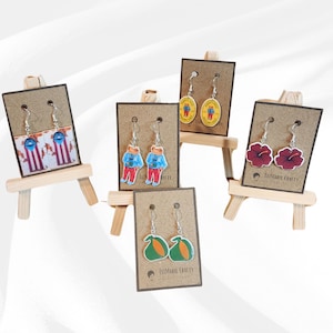Seguimos Aquí Collection - Bad Bunny Inspired Earrings - DTMF Concert Accessories