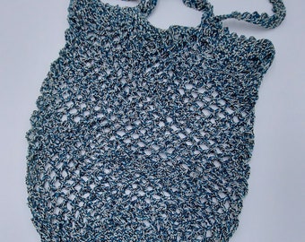 Shopping bag / net crocheted