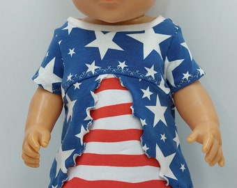 Doll clothes 43 cm, dress/tunic