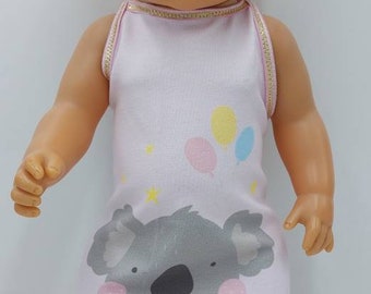 Doll clothes 43 cm, summer dress