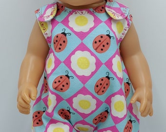 Doll clothes 43 cm romper with headband