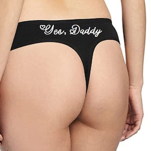 Sexy kinky thong with personalization available